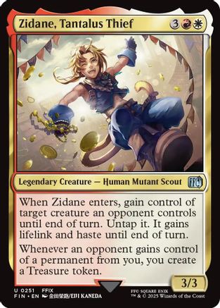 Zidane, Tantalus Thief (251) Foil - FINAL FANTASY