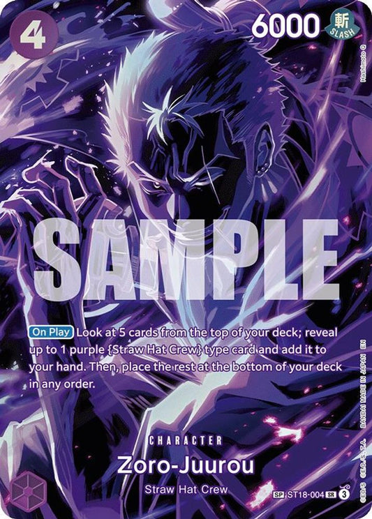 Zoro-Juurou (SP) (ST18-004) Foil