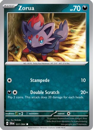 Zorua (31) - Shrouded Fable