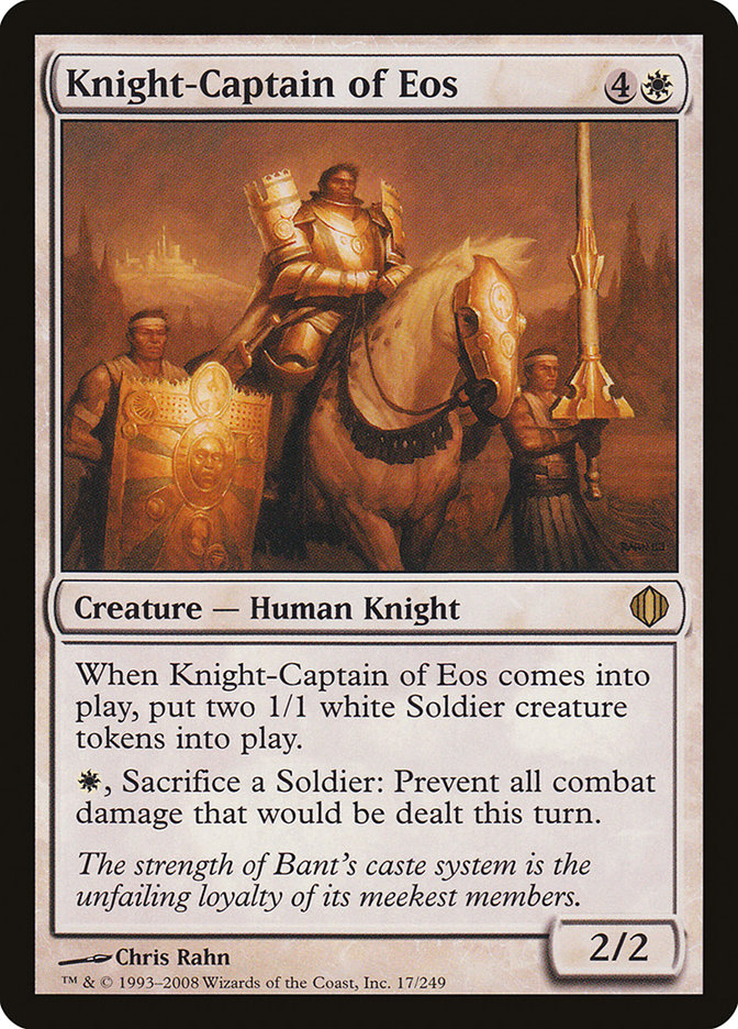 Knight-Captain of Eos [Shards of Alara] | Silver Goblin