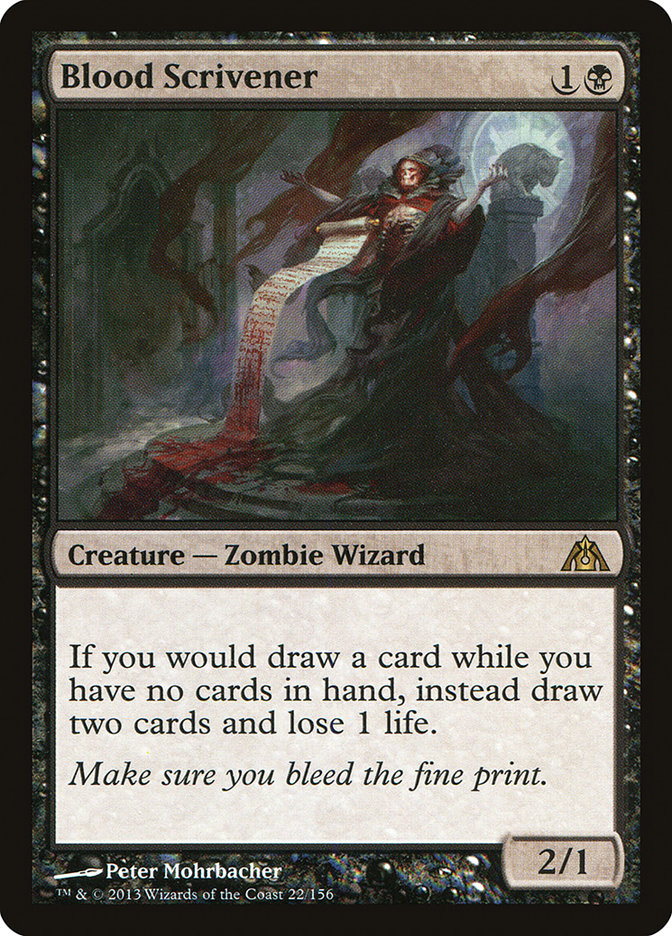 Blood Scrivener [Dragon's Maze] | Silver Goblin