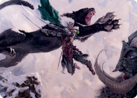 Drizzt Do'Urden Art Card [Dungeons & Dragons: Adventures in the Forgotten Realms Art Series] | Silver Goblin
