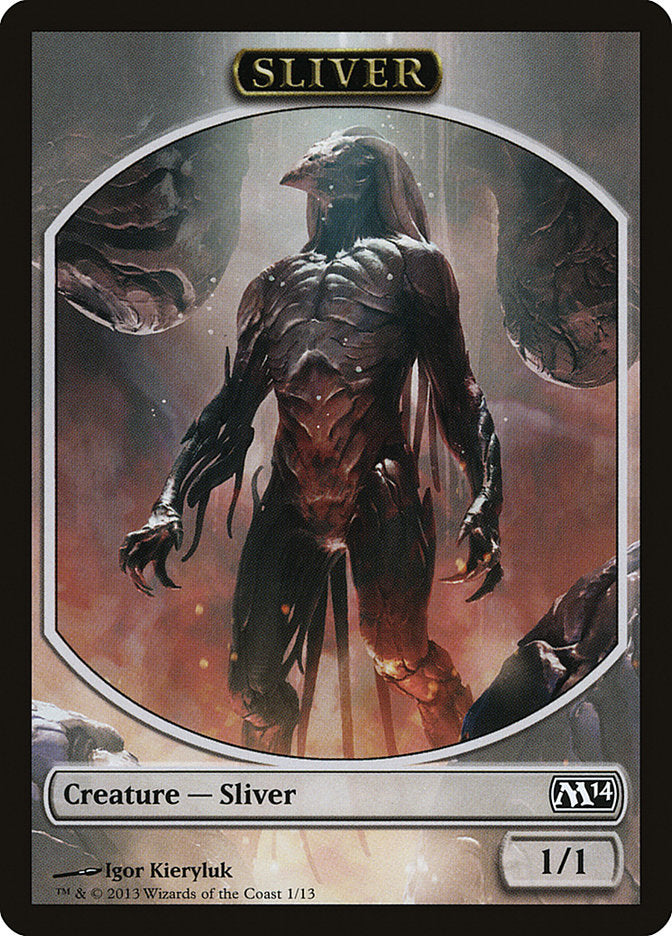 Sliver Token [Magic 2014 Tokens] | Silver Goblin