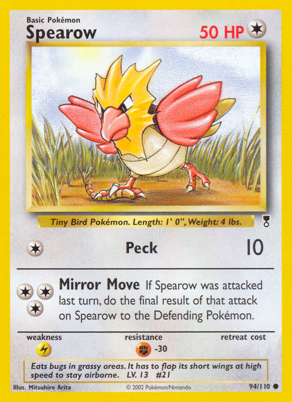 Spearow (94/110) [Legendary Collection] | Silver Goblin