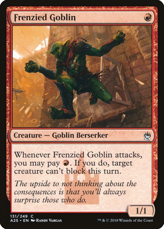 Frenzied Goblin [Masters 25] | Silver Goblin