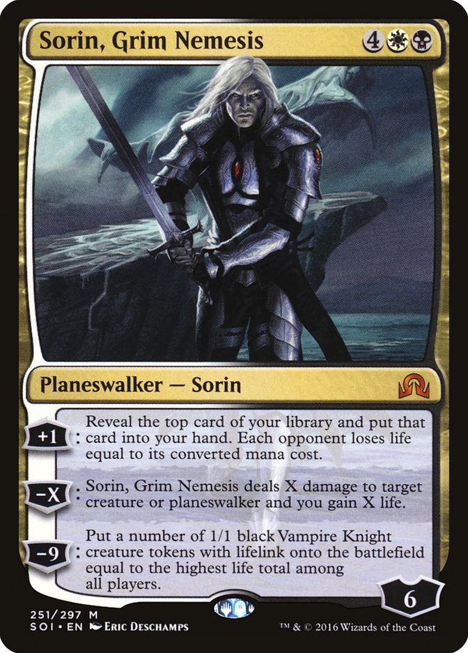 Sorin, Grim Nemesis [Shadows over Innistrad] | Silver Goblin