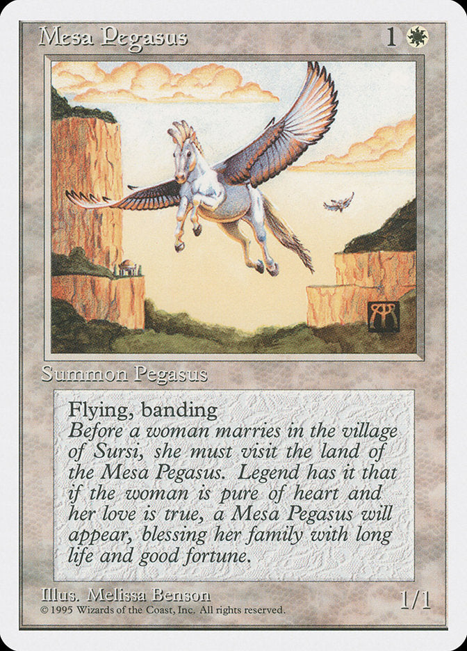 Mesa Pegasus [Fourth Edition] | Silver Goblin