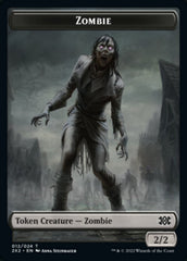 Zombie // Eldrazi Scion Double-Sided Token [Double Masters 2022 Tokens] | Silver Goblin