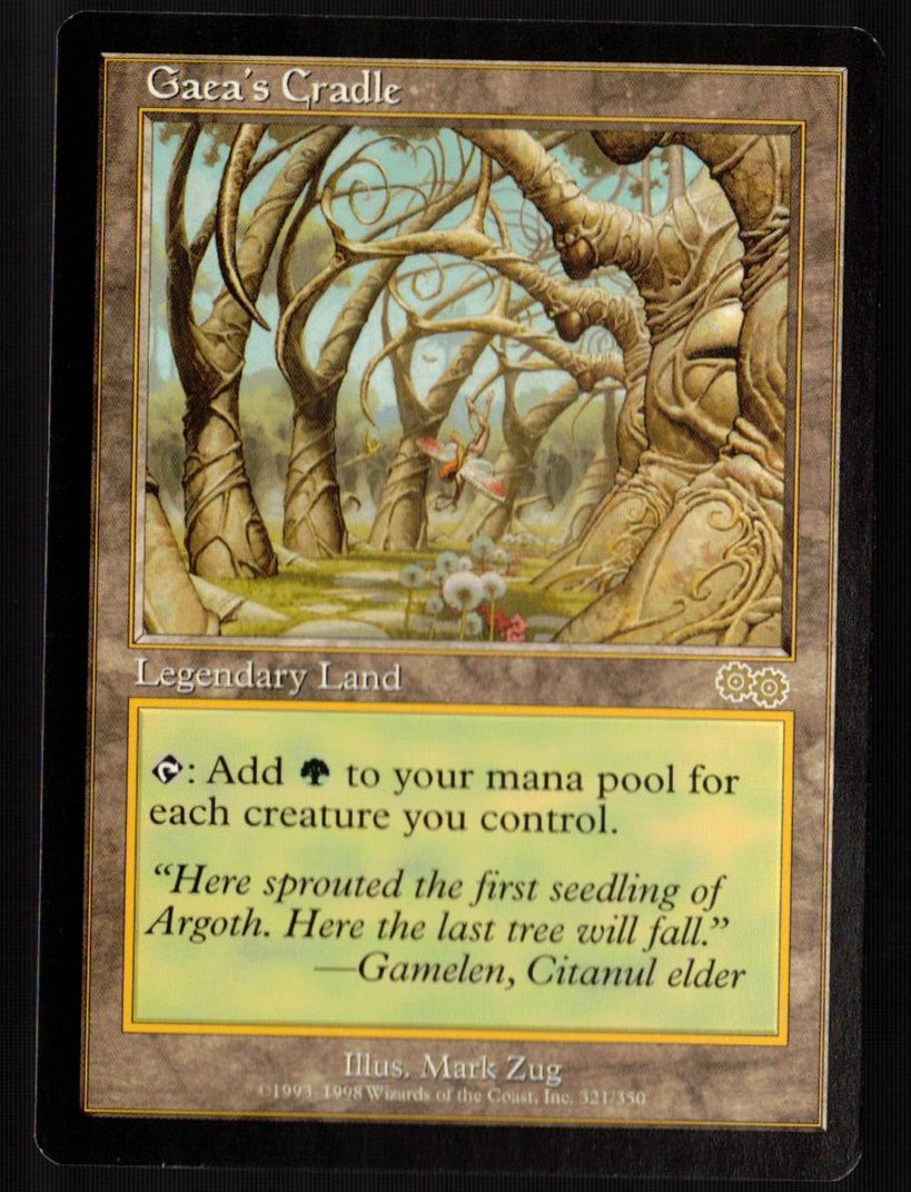 Gaea's Cradle [Urza's Saga] - Scan 0145 | Silver Goblin