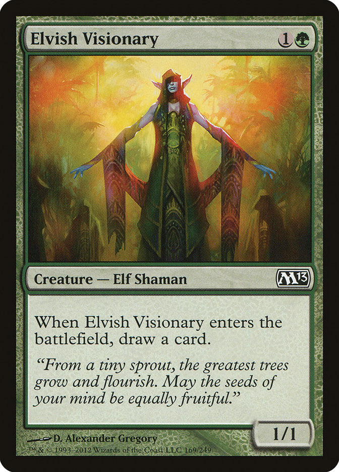 Elvish Visionary [Magic 2013] | Silver Goblin