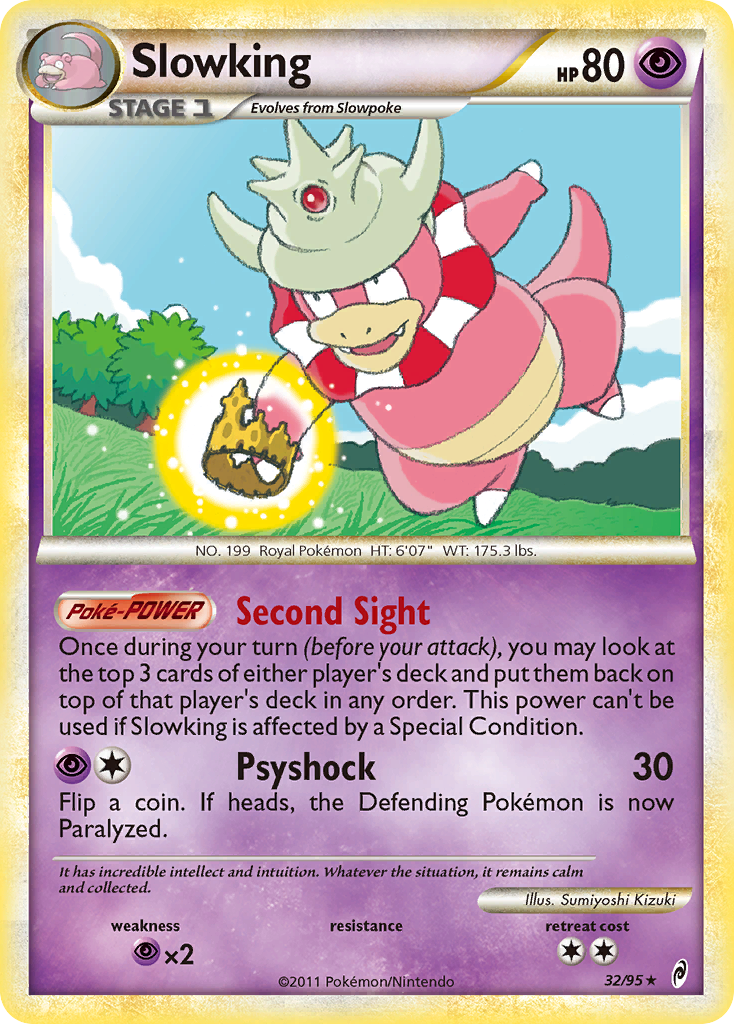 Slowking (32/95) [HeartGold & SoulSilver: Call of Legends] | Silver Goblin