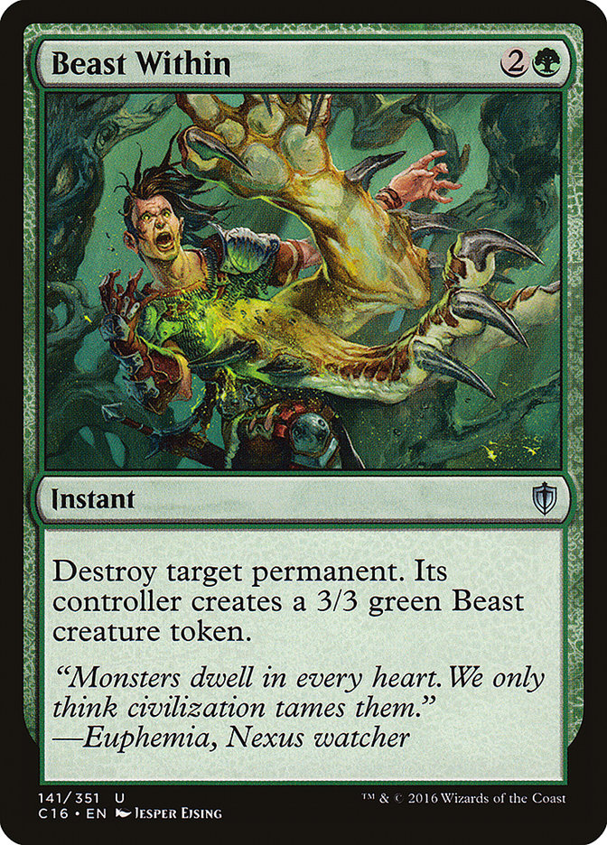 Beast Within [Commander 2016] | Silver Goblin