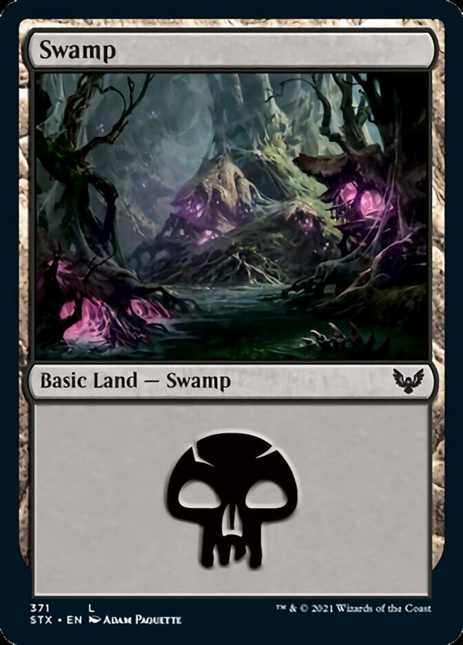 Swamp (371) [Strixhaven: School of Mages] | Silver Goblin