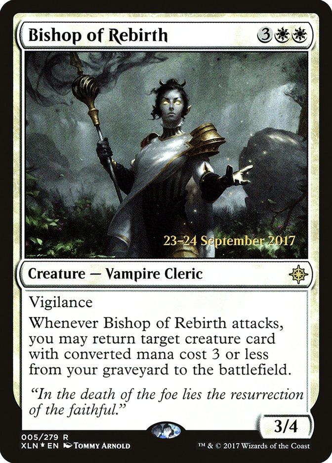 Bishop of Rebirth [Ixalan Prerelease Promos] | Silver Goblin