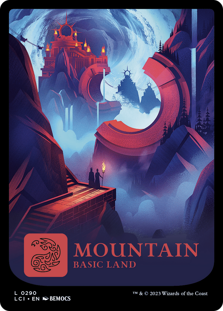 Mountain (0290) [The Lost Caverns of Ixalan] | Silver Goblin