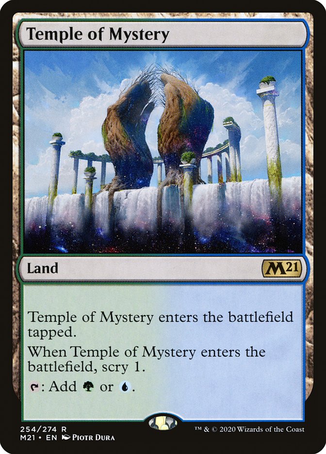 Temple of Mystery [Core Set 2021] | Silver Goblin