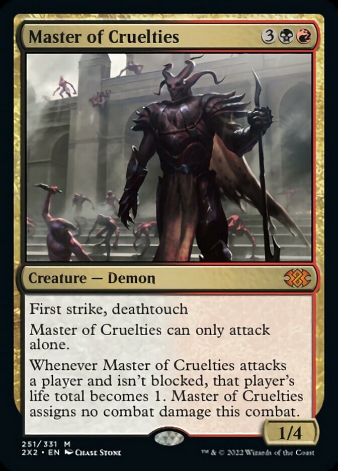 Master of Cruelties [Double Masters 2022] | Silver Goblin