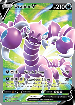 Drapion V (175/185) [Sword & Shield: Vivid Voltage] | Silver Goblin