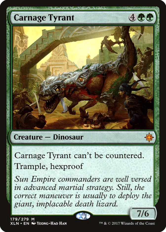 Carnage Tyrant [Ixalan] | Silver Goblin