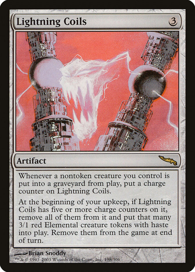 Lightning Coils [Mirrodin] | Silver Goblin