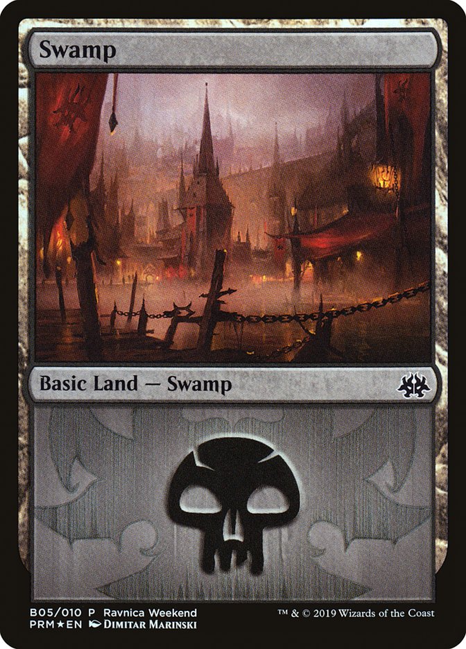 Swamp (B05) [Ravnica Allegiance Guild Kit] | Silver Goblin