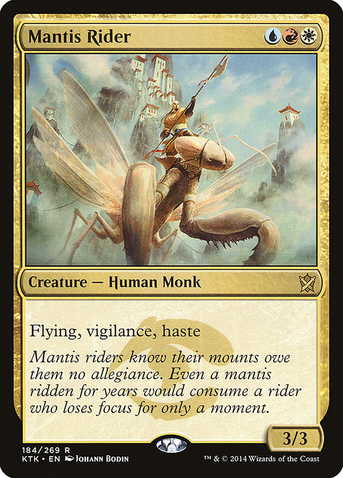 Mantis Rider [Khans of Tarkir] | Silver Goblin