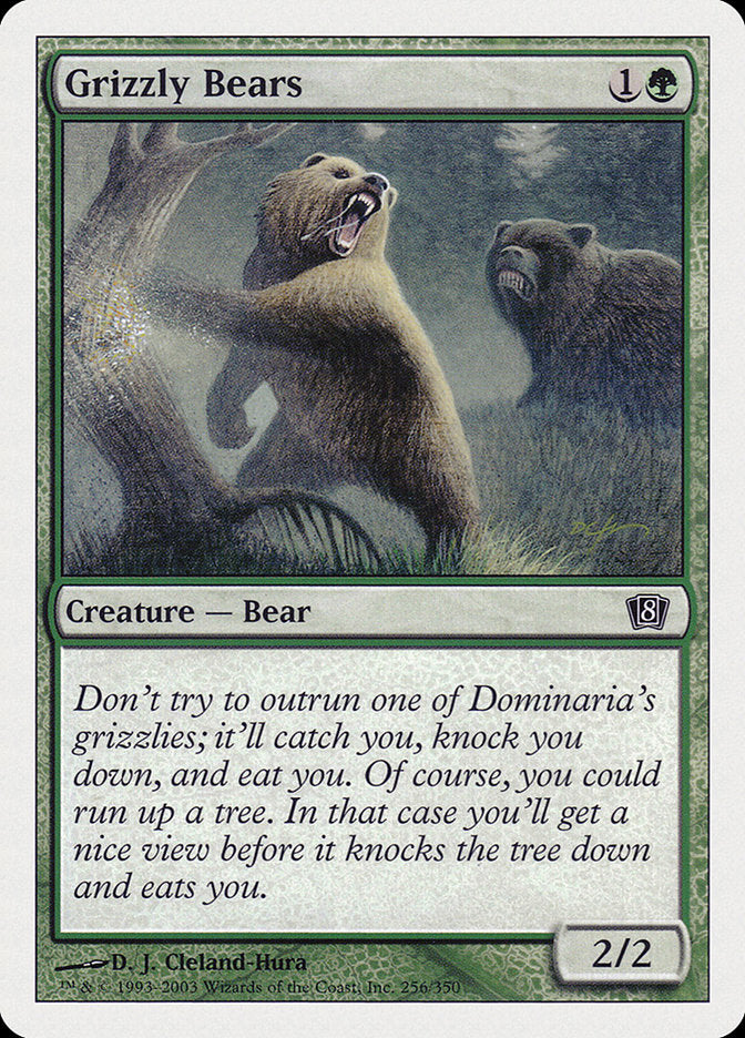 Grizzly Bears [Eighth Edition] | Silver Goblin