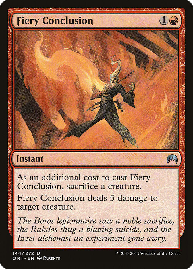 Fiery Conclusion [Magic Origins] | Silver Goblin