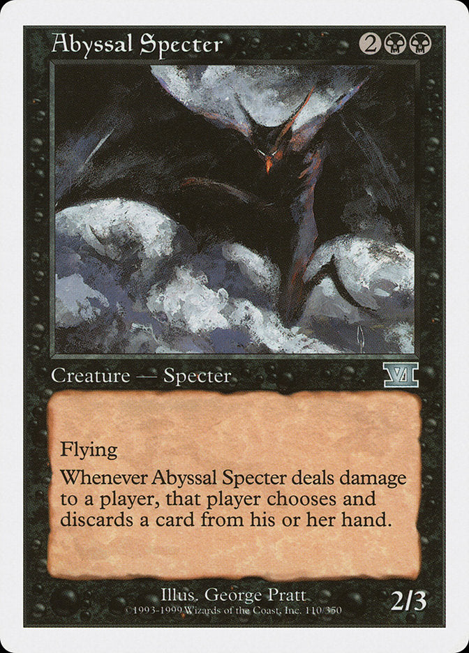 Abyssal Specter [Classic Sixth Edition] | Silver Goblin
