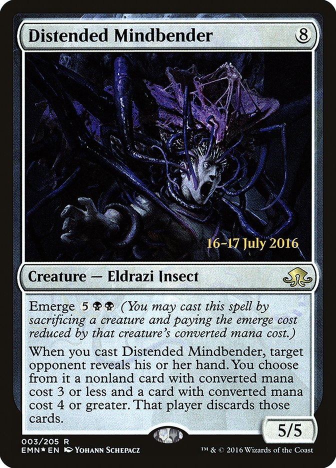 Distended Mindbender [Eldritch Moon Prerelease Promos] | Silver Goblin