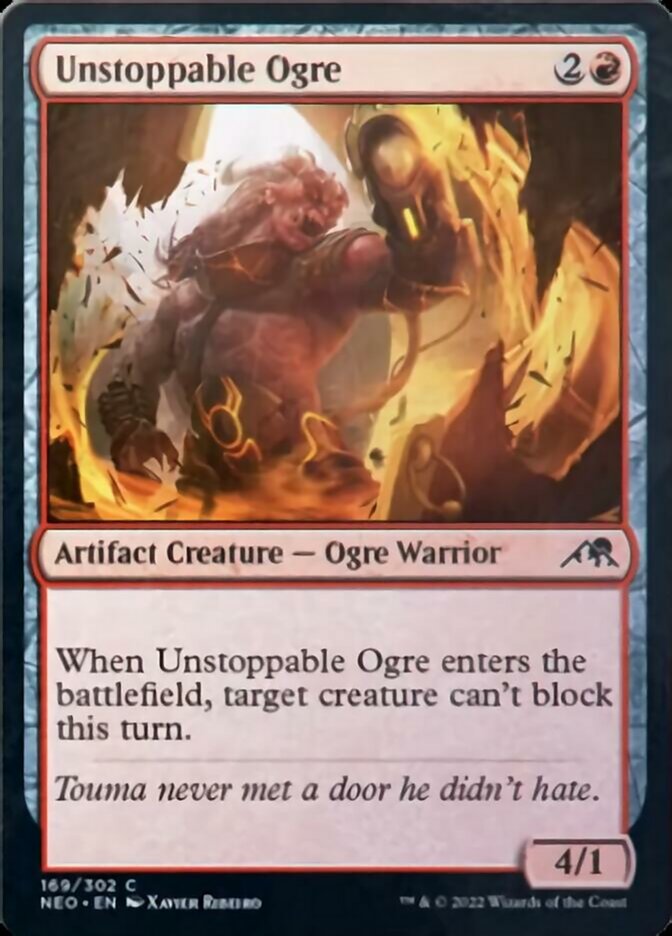 Unstoppable Ogre [Kamigawa: Neon Dynasty] | Silver Goblin