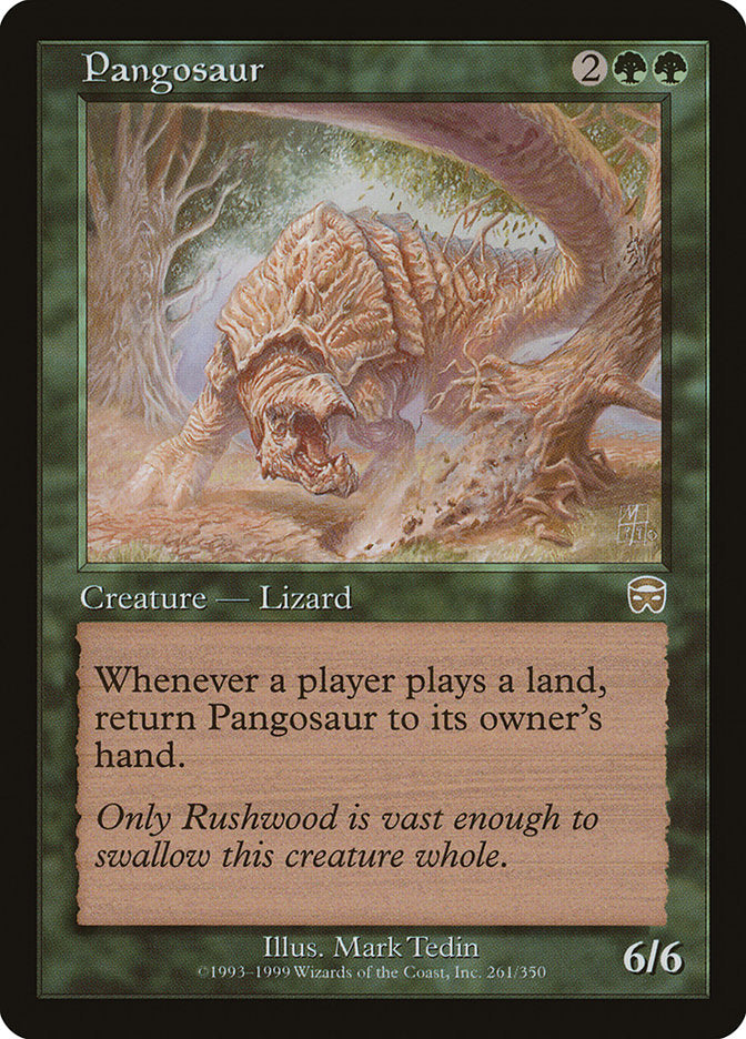 Pangosaur [Mercadian Masques] | Silver Goblin