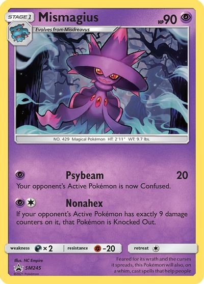 Mismagius (SM245) [Sun & Moon: Black Star Promos] | Silver Goblin