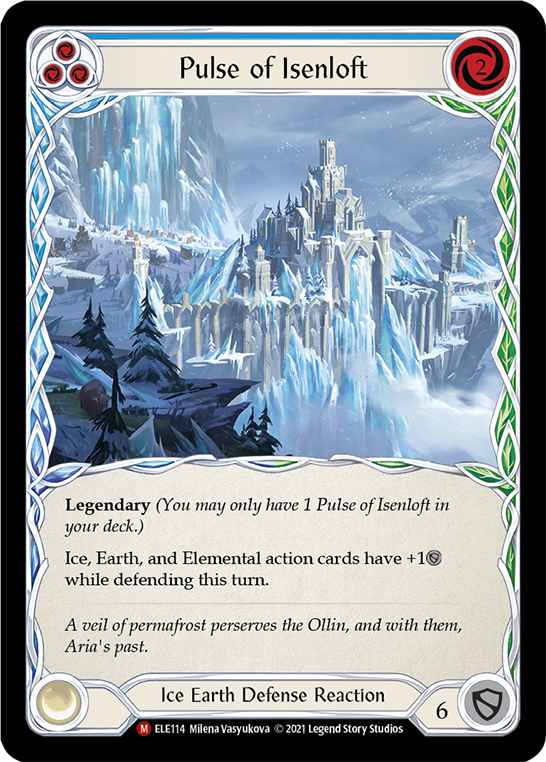 Pulse of Isenloft [ELE114] (Tales of Aria)  1st Edition Cold Foil | Silver Goblin