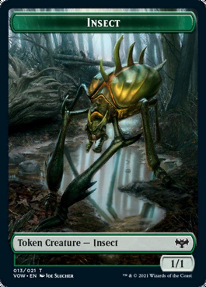 Insect Token [Innistrad: Crimson Vow Tokens] | Silver Goblin