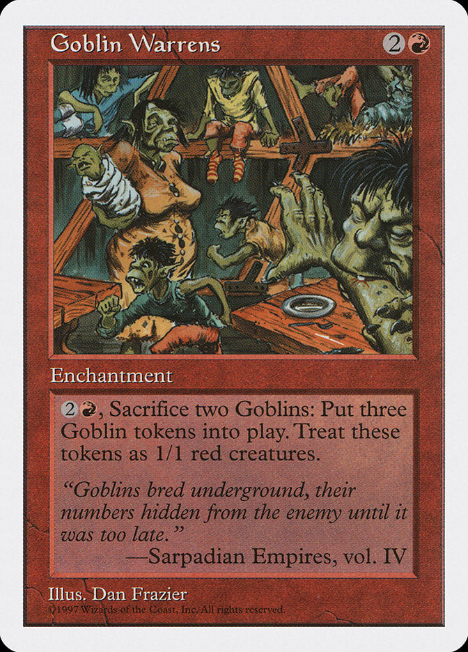 Goblin Warrens [Fifth Edition] | Silver Goblin