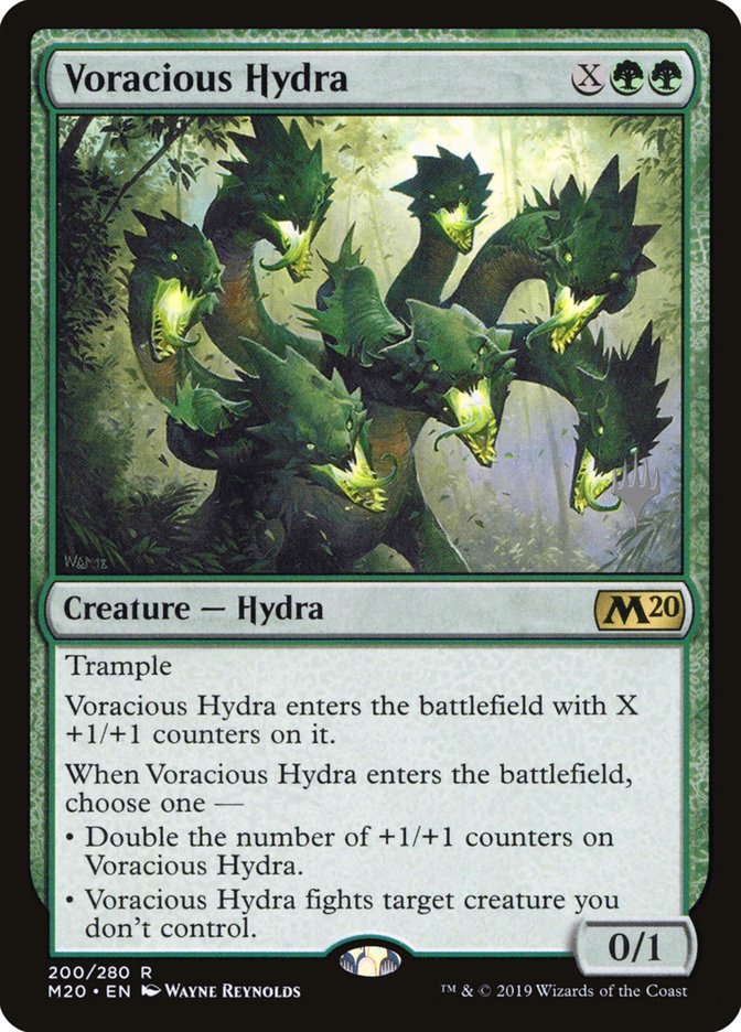 Voracious Hydra (Promo Pack) [Core Set 2020 Promos] | Silver Goblin
