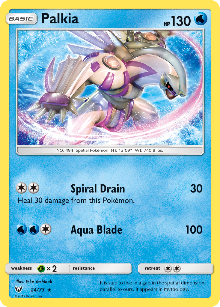 Palkia (24/73) [Sun & Moon: Shining Legends] | Silver Goblin