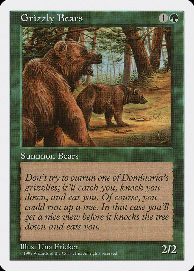 Grizzly Bears [Fifth Edition] | Silver Goblin