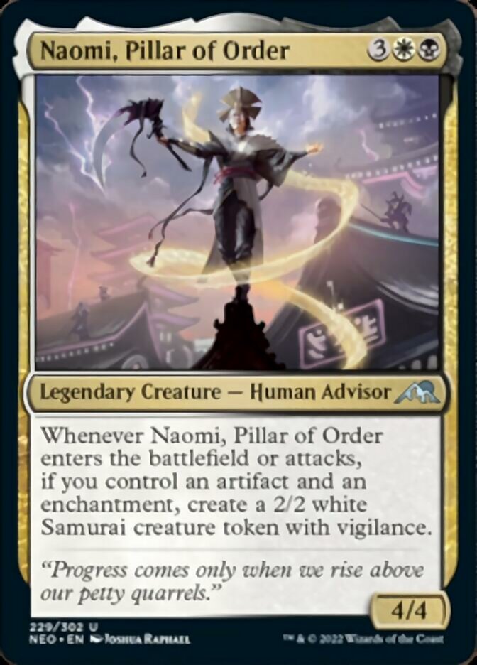Naomi, Pillar of Order [Kamigawa: Neon Dynasty] | Silver Goblin