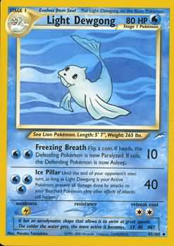 Light Dewgong (45/105) [Neo Destiny Unlimited] | Silver Goblin