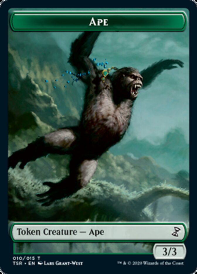 Ape Token [Time Spiral Remastered Tokens] | Silver Goblin