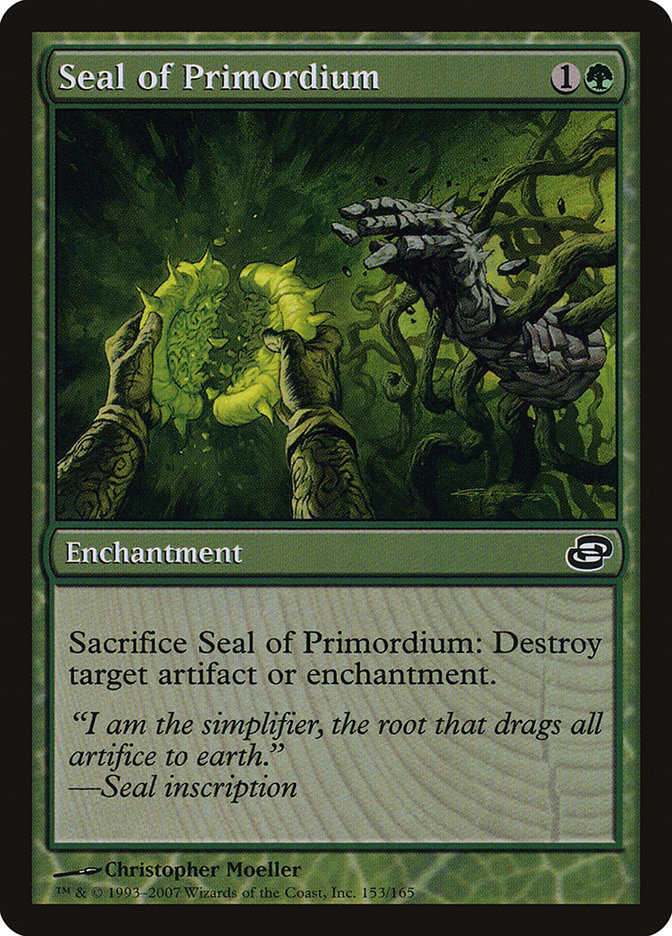 Seal of Primordium [Planar Chaos] | Silver Goblin