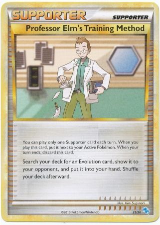 Professor Elm's Training Method (25/30) [HeartGold & SoulSilver: Trainer Kit - Gyarados] | Silver Goblin