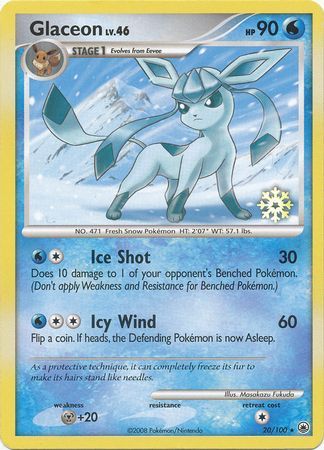 Glaceon (20/100) [Countdown Calendar Promos] | Silver Goblin