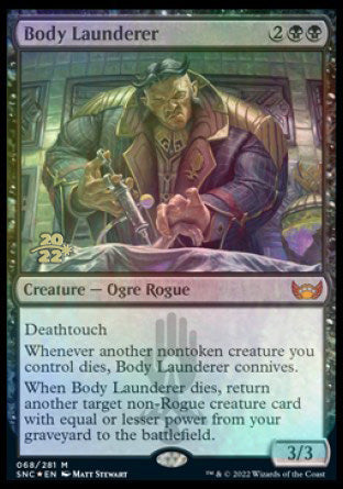 Body Launderer [Streets of New Capenna Prerelease Promos] | Silver Goblin