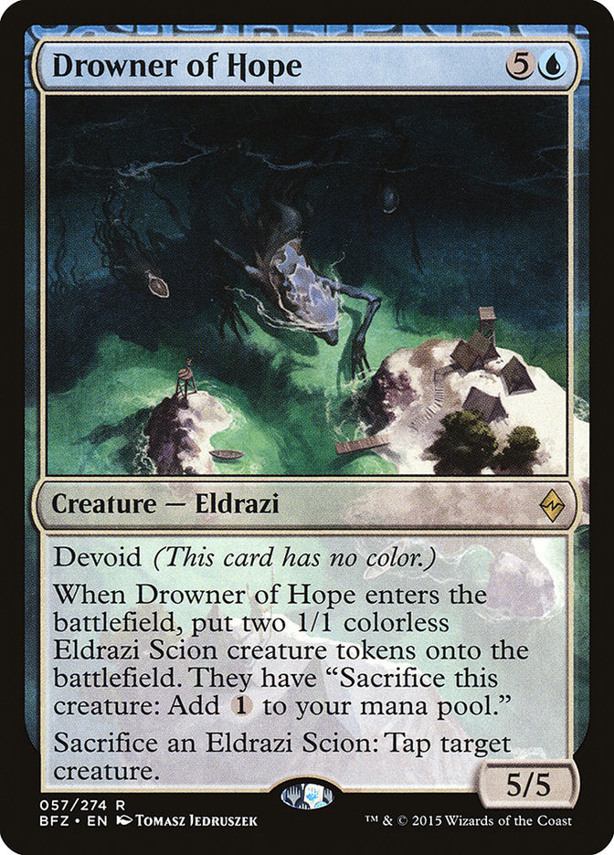 Drowner of Hope [Battle for Zendikar] | Silver Goblin
