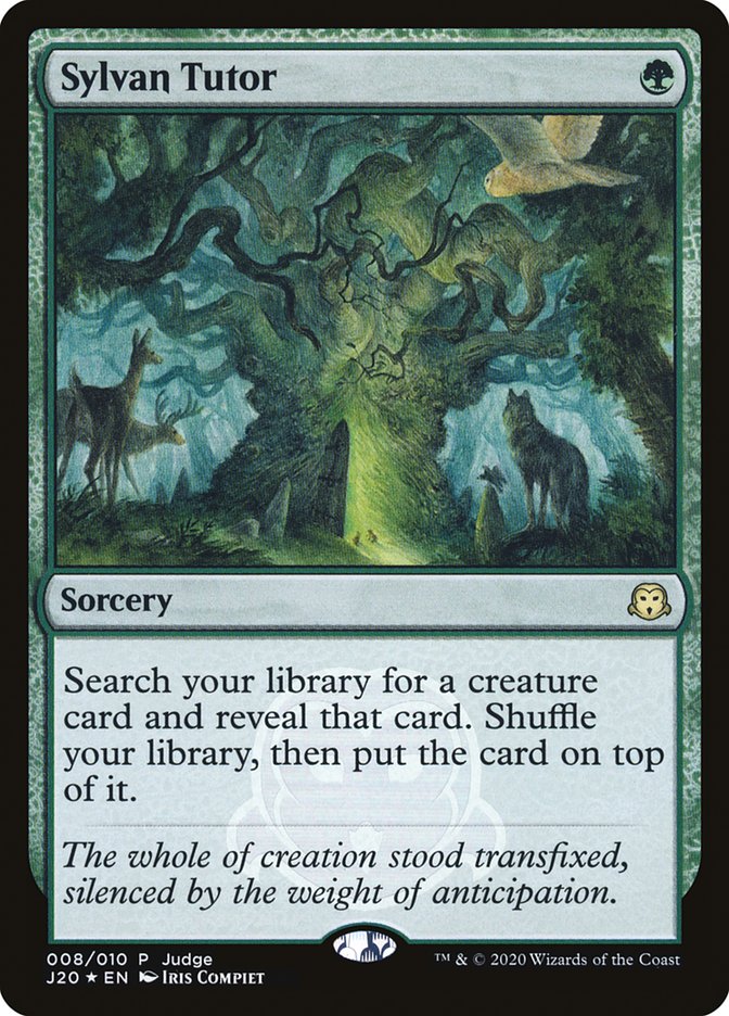 Sylvan Tutor [Judge Gift Cards 2020] | Silver Goblin