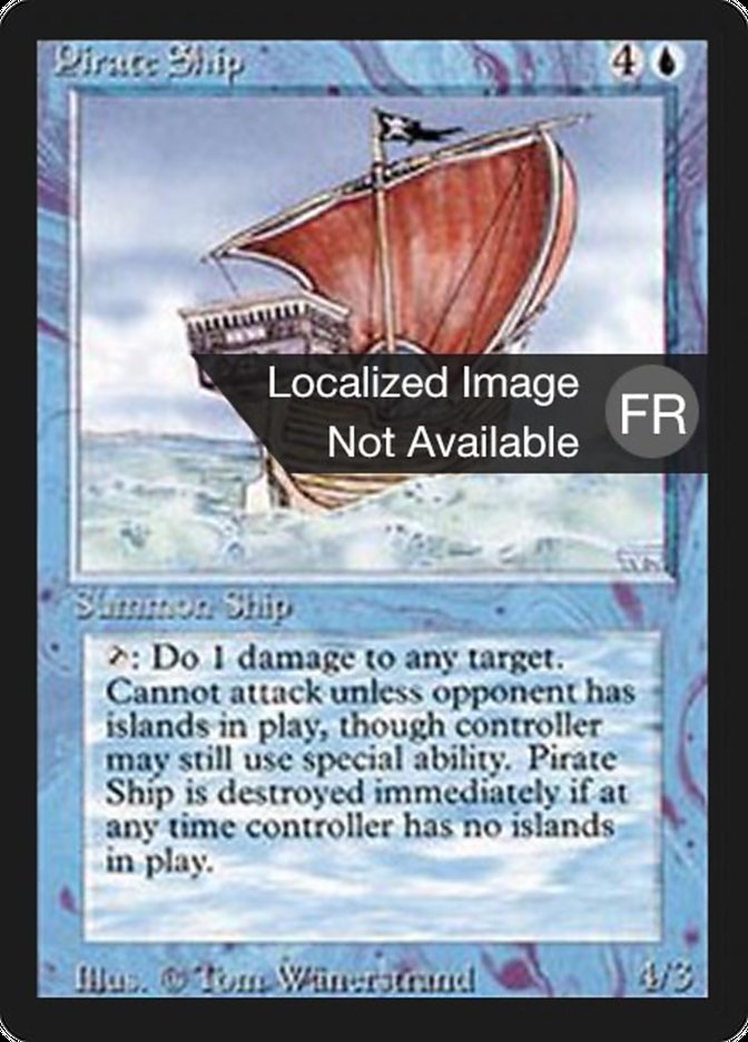 Pirate Ship [Foreign Black Border] | Silver Goblin