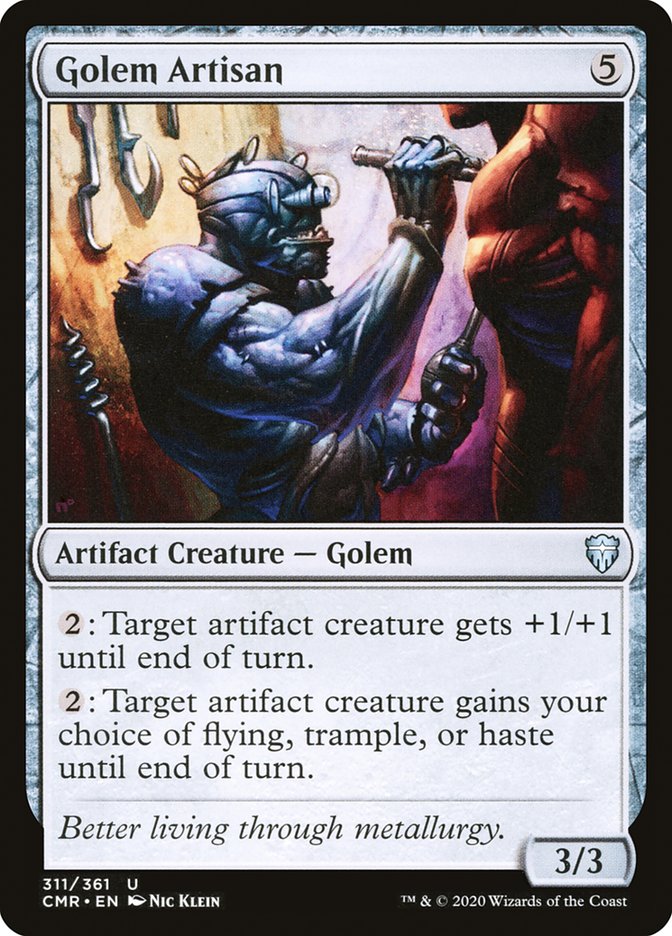 Golem Artisan [Commander Legends] | Silver Goblin